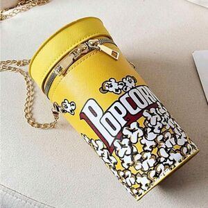 Novelty Popcorn Crossbody Purse